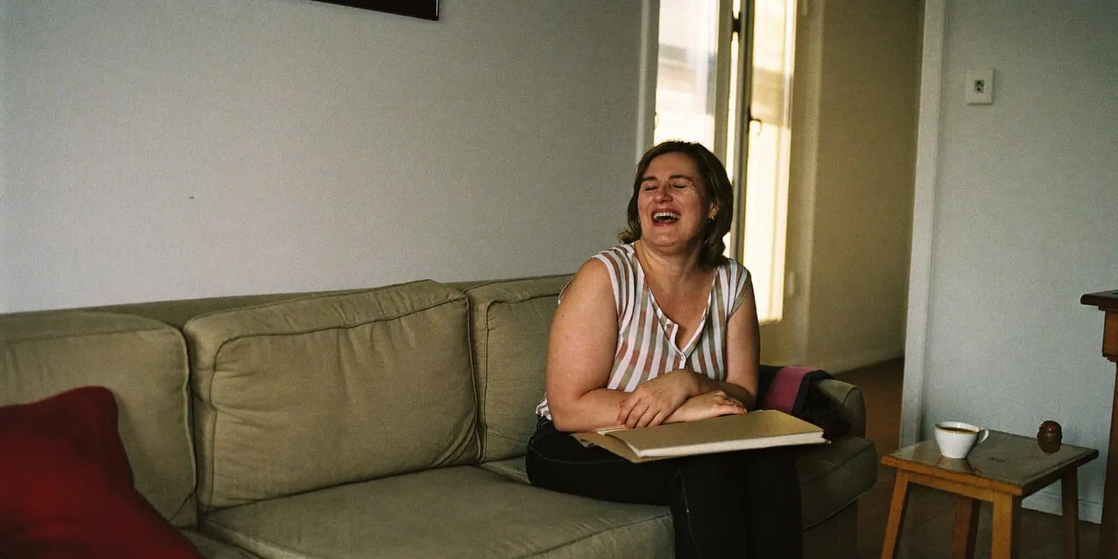 Relieved client at home after her discretionary assessment was corrected