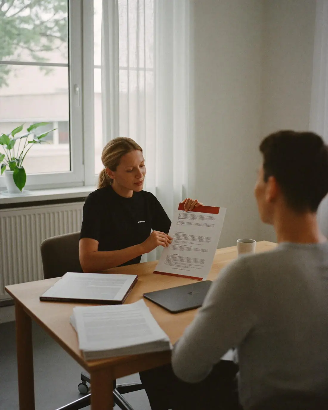 Steuerberatung in Winterthur — Beratungsgespräch am Archplatz
